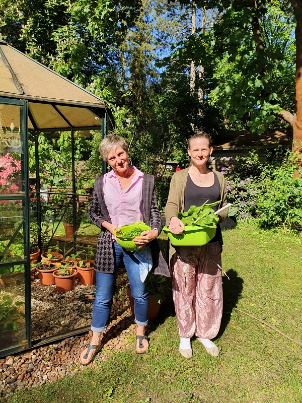 Ayyurveda am Gewaechshaus